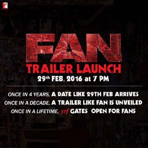FAN Theatrical Trailer Launch