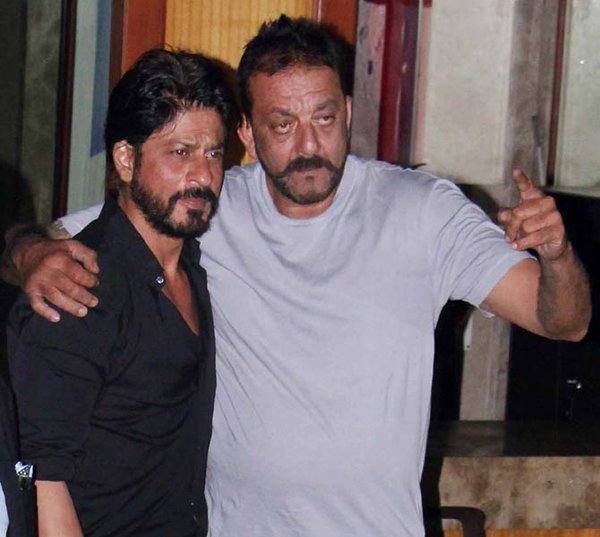 Shahrukh Khan meet Sanjay Dutt