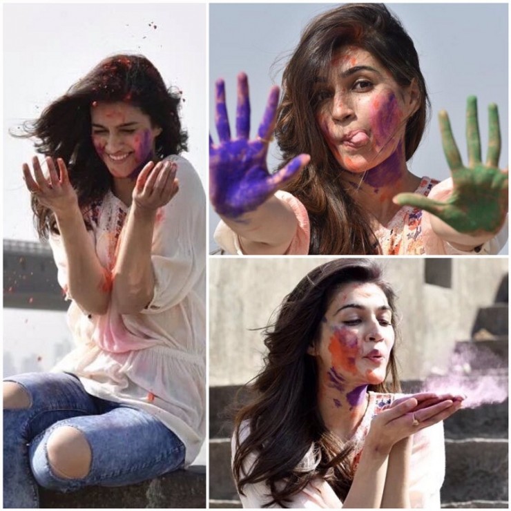 Kriti Sanon to celebrate Holi