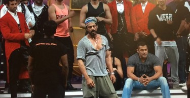 Shahrukh Khan and Salman Khan at TOIFA 2016 rehearsals