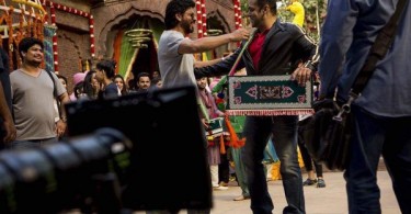 Shahrukh Khan on the sets of Salman Khan's Sultan