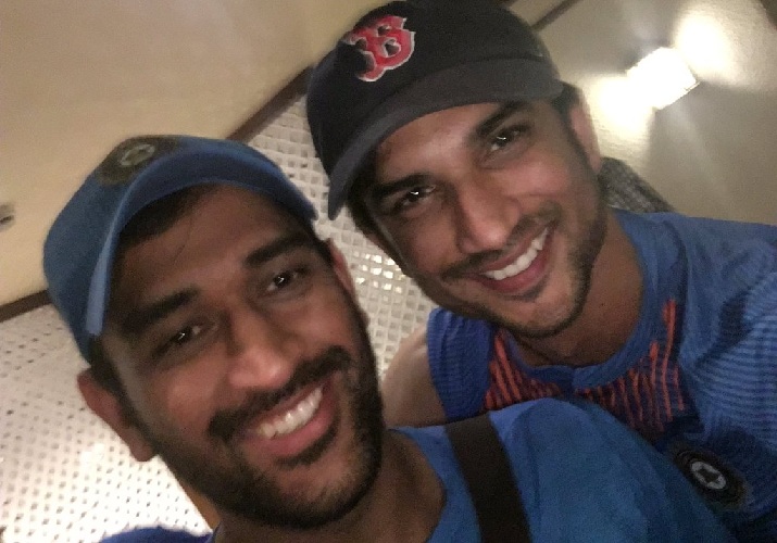 Sushant Singh Rajput, Dhoni celebrate India's victory