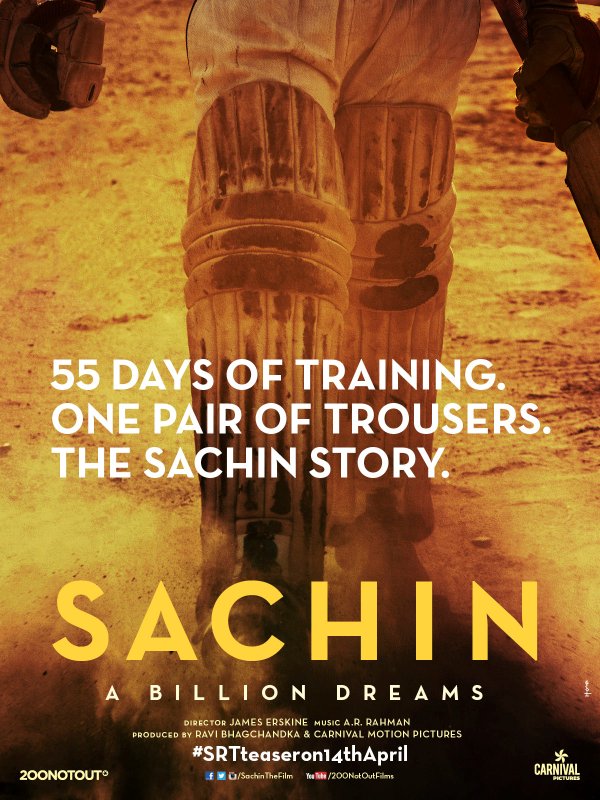 Sachin A Billion Dreams Poster