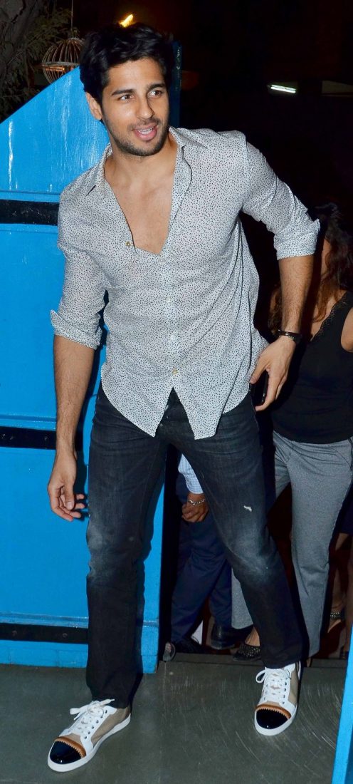 Sidharth Malhotra at Baar Baar Dekho Wrap Up Bash