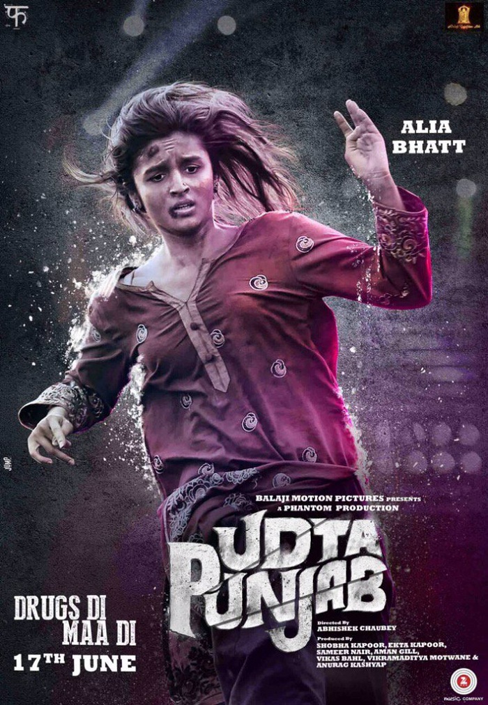 Udta Punjab Poster - Alia Bhatt