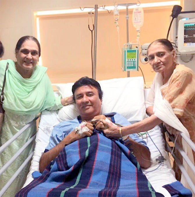 Anu Malik in the Lilavati Hospital