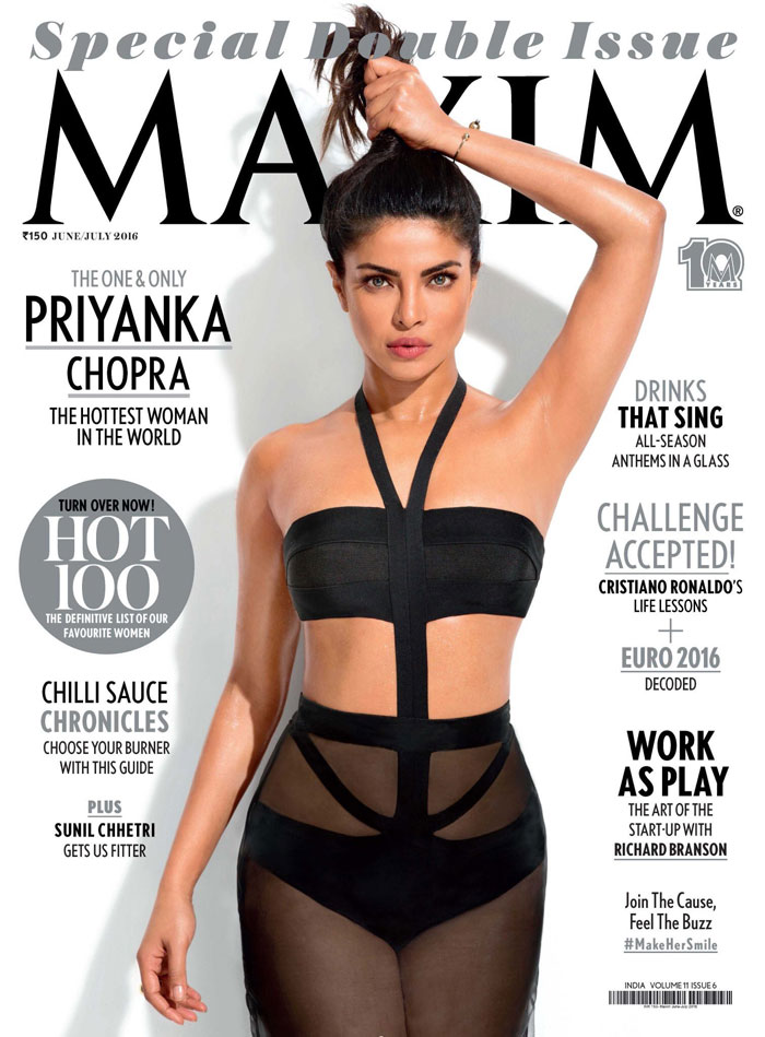 Priyanka Chopra on Maxim Magazine Cover