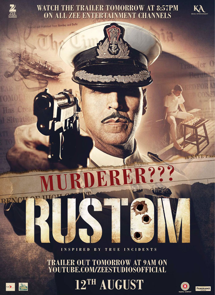 Rustom Third Poster