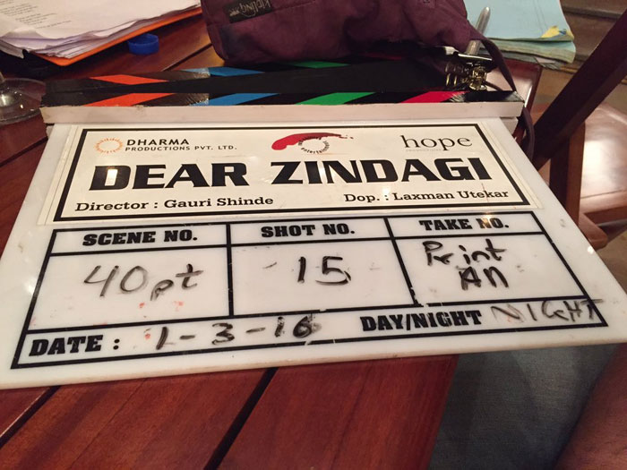 Shahrukh Khan and Alia Bhatt's romantic drama titled Dear Zindagi