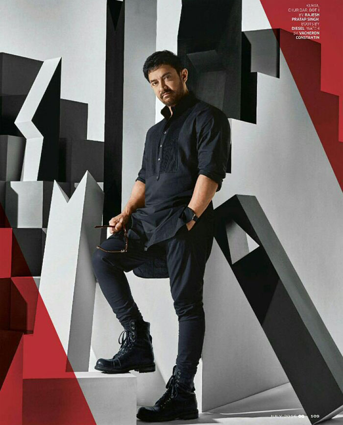Aamir Khan GQ Magazine Scan