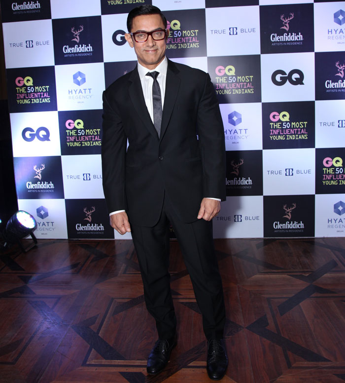 Aamir Khan at GQ 50 Most Influential Young Indians of 2016