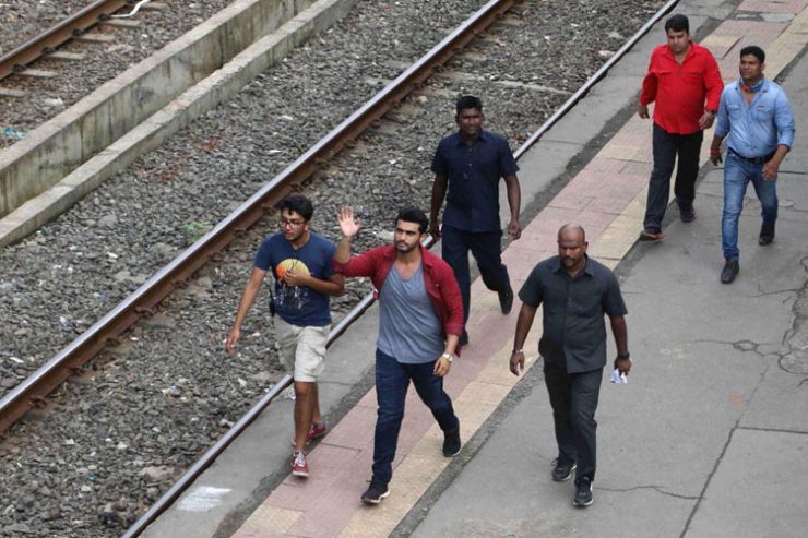 Arjun Kapoor Half Girlfriend on location