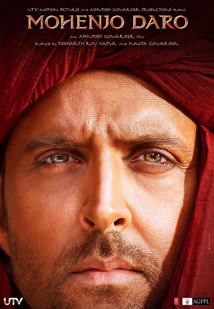 Hrithik Roshan as Sarman in Mohenjo Daro Poster