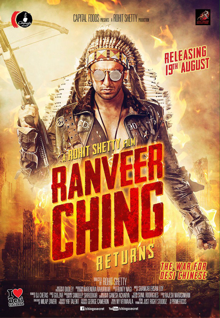 Ranveer Ching Returns Poster