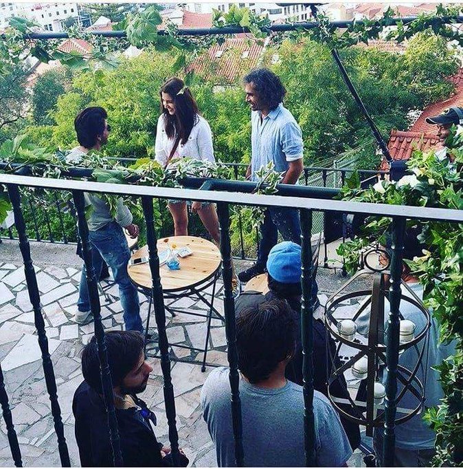 SRK, Anushka, Imtiaz The Ring Shooting at Lisbon in Portugal