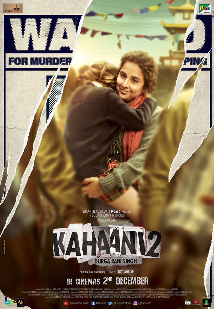 Kahaani 2 Poster - Vidya Balan 
