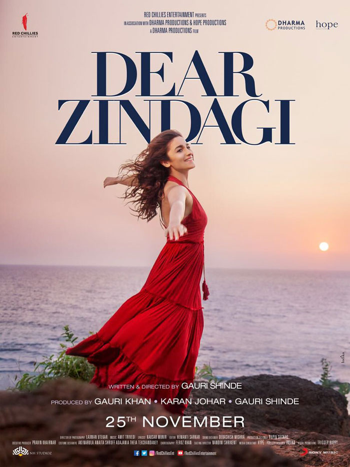 Dear Zindagi New Poster