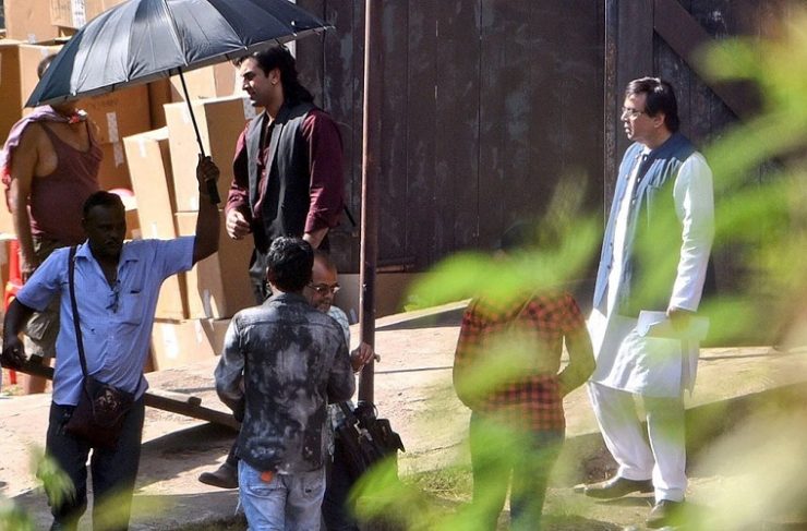 Ranbir Kapoor, Paresh Rawal shoot for Sanjay Dutt Biopic