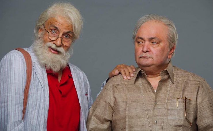 Amitabh Bachchan, Rishi Kapoor look from 102 Not Out