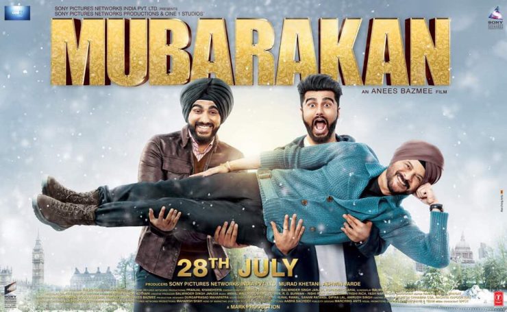 Mubarakan Poster