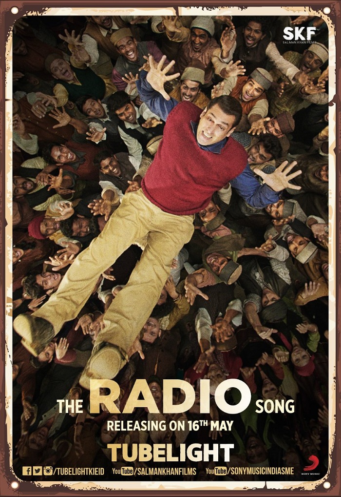 Radio Song Poster - Tubelight