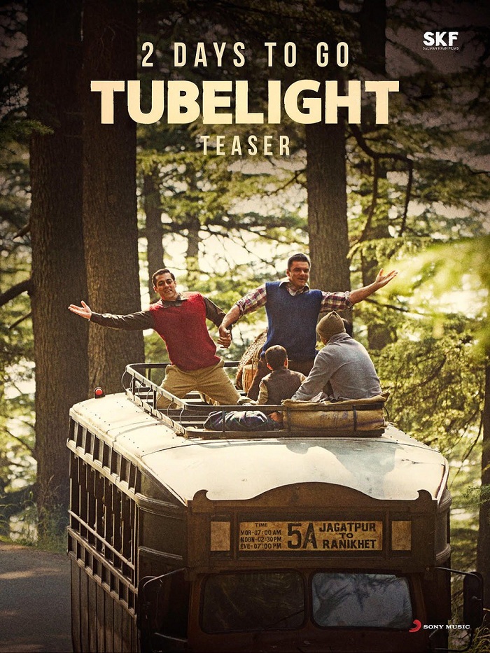 Tubelight New Poster- Salman Khan, Sohail Khan