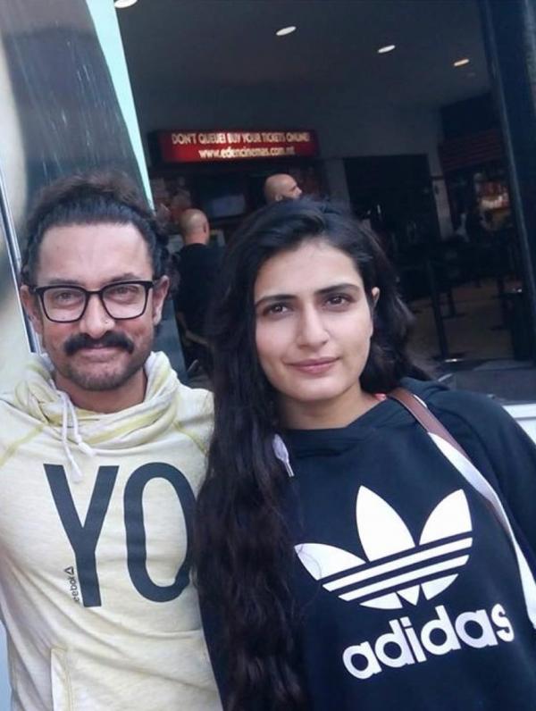 Aamir Khan and Fatima Sana Shaikh