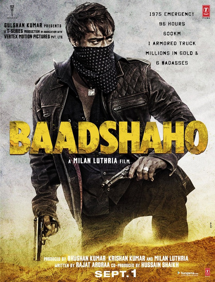 Baadshaho Poster - Ajay Devgn