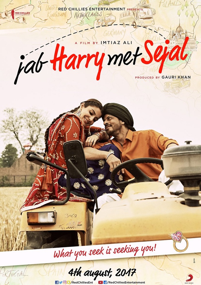 Butterfly Song Poster - Jab Harry Met Sejal