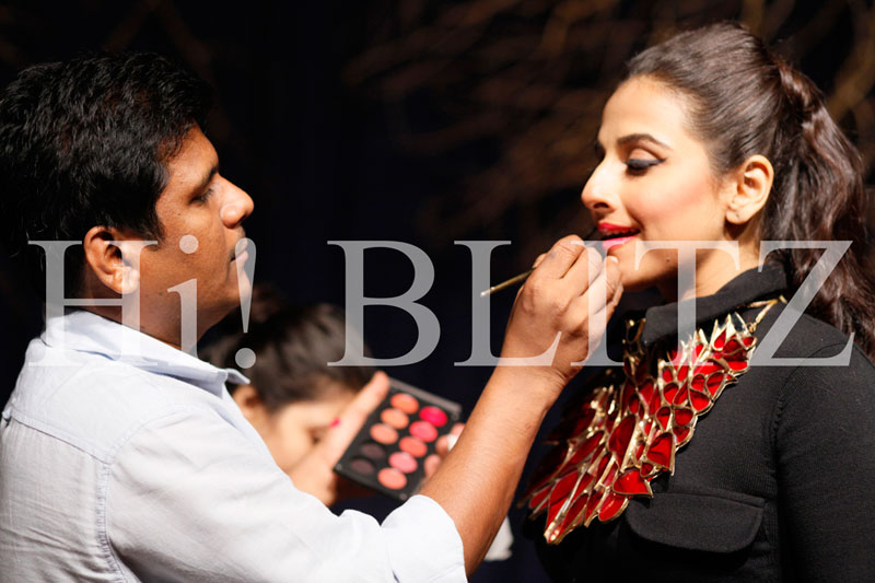 Vidya Balan makeup scan from Hi! Blitz January 2012