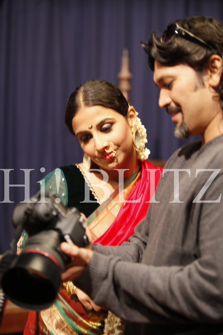 Vidya Balan Hi! Blitz Magazine Scan - After Photo shoot