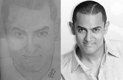 Aamir Khan Sketch