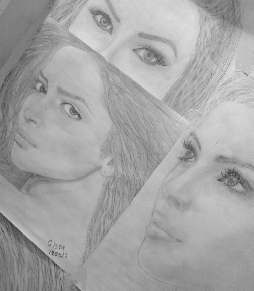 Bollywood ladies Sketch