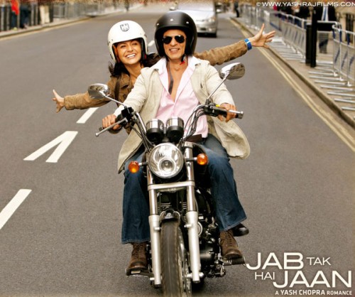Anushka Sharma with SRK - Jab Tak Hai Jaan