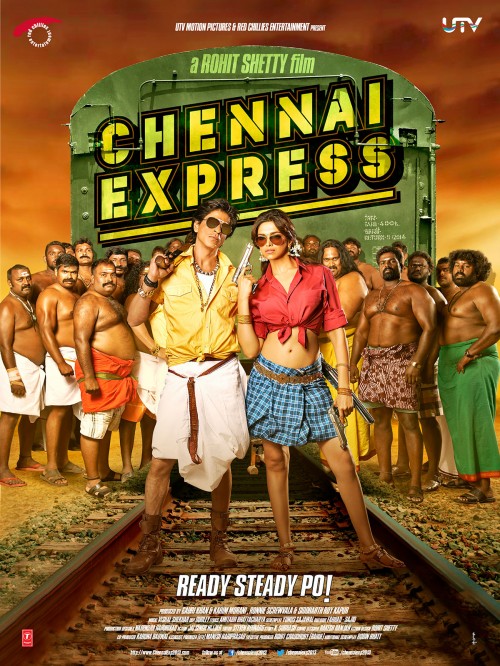 Chennai Express Poster - SRK Deepika