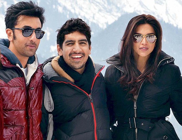 Ranbir Deepika, Deepika Padukone with Ayan Mukerji