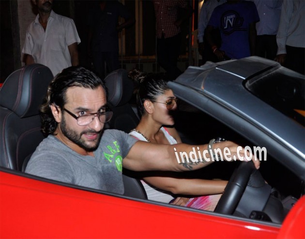 Saif Ali Khan with wife Kareena Kapoor