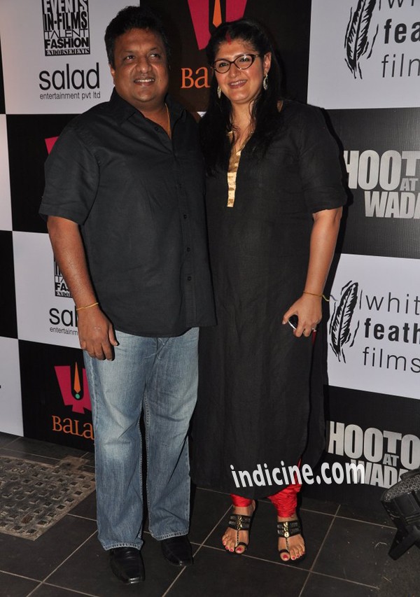 Sanjay Gupta with wife Anuradha Gupta