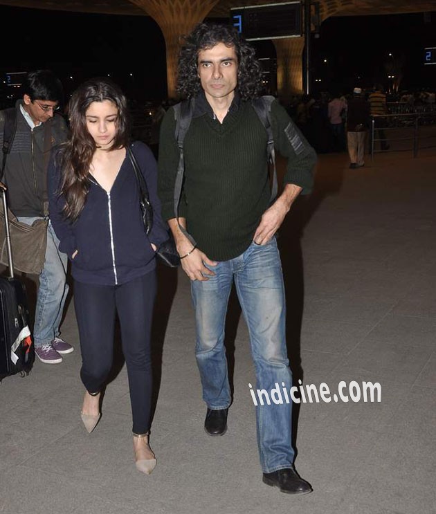 Alia Bhatt and Imtiaz Ali