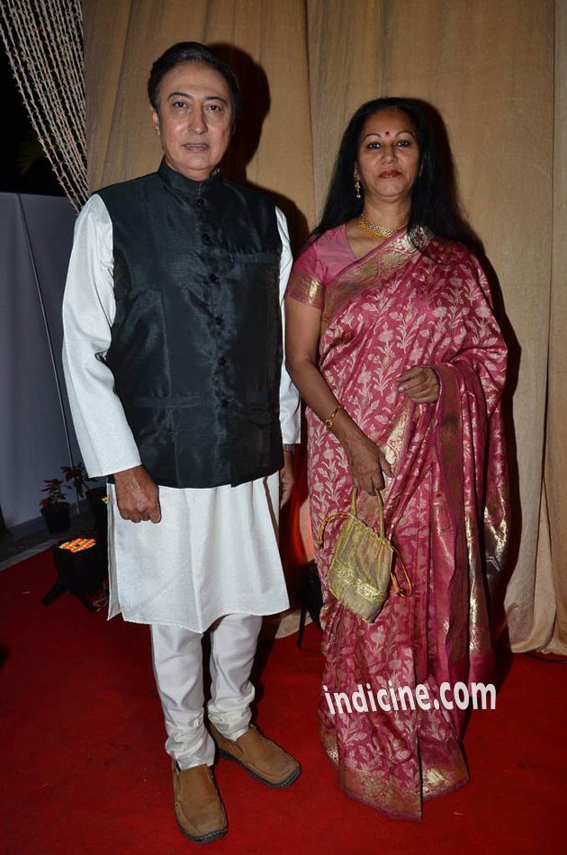 Anang Desai with his wife