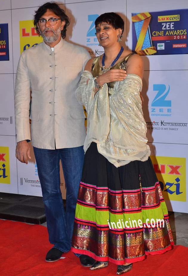 Rakeysh Omprakash Mehra with wife