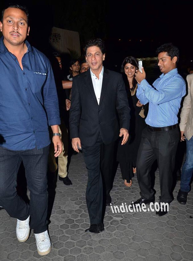 Shahrukh - Govind Namdeo's son's wedding reception