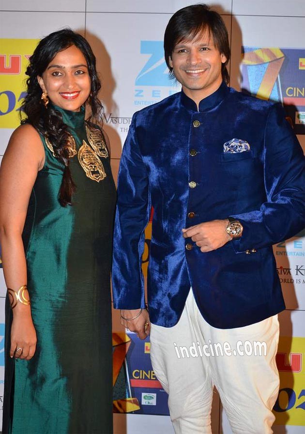 Vivek Oberoi with wife Priyanka