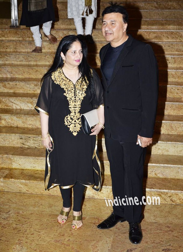 Anu Malik with wife Anju