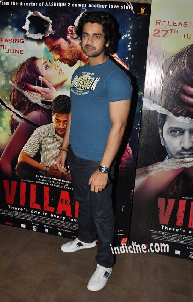 Arjan Bajwa at special screening of Ek Villain