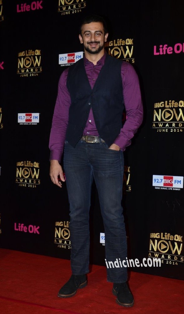 Arunoday Singh at Big Life OK Now Awards 2014