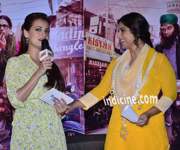 Diya Mirza with Vidya Balan