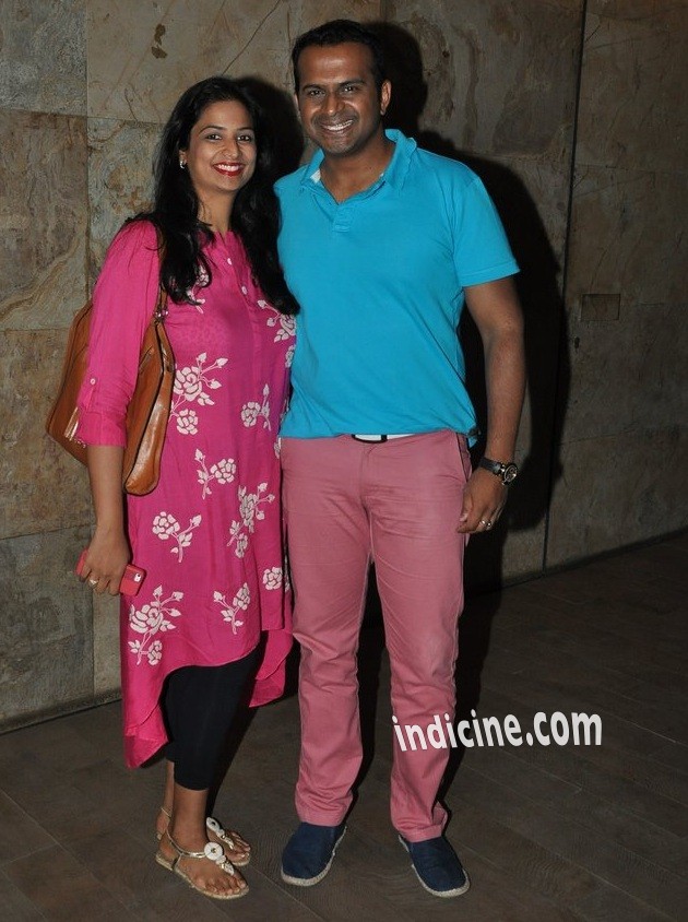 Siddharth Kannan with wife Neha Agarwal