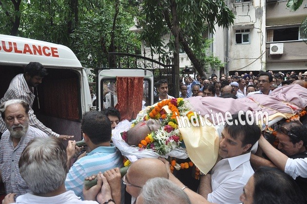 Dharmesh Tiwari funeral