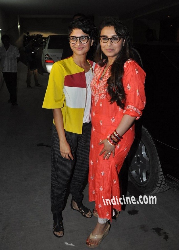 Kiran Rao with Rani Mukherjee